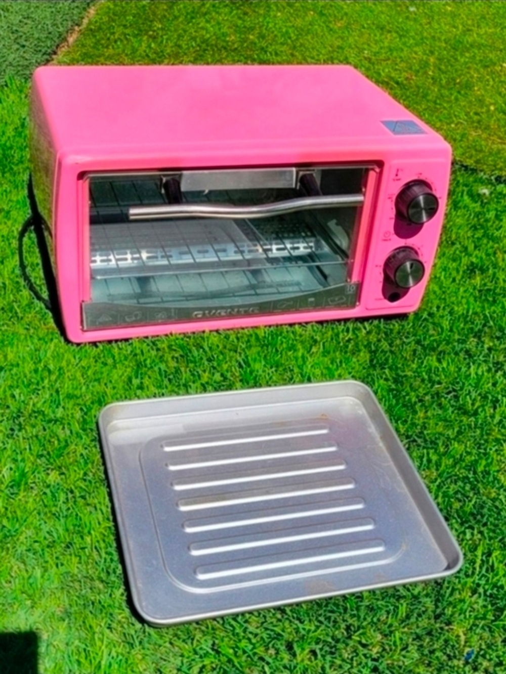 Pink Countertop Toaster Oven
